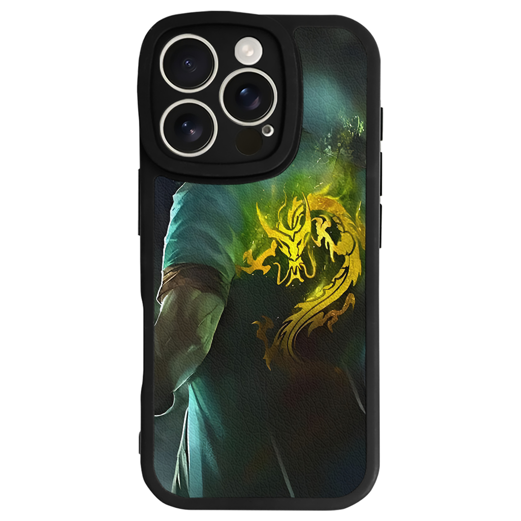 リーグ・オブ・レジェンド League of Legends LOL 【iPhone 16シリーズ対応】シリコンスマホケース（レザー調） 材質：シリコン
